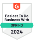 PredictAP Spring 2024 G2 Easiest too Do Business With