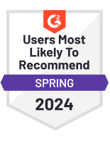 PredictAP Spring 2024 G2 Most Likely to Recommend